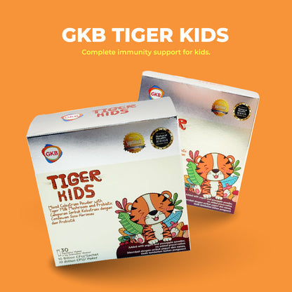 GKB Tiger Kids 2g X 30s | For Children's Immune & Growth GKB