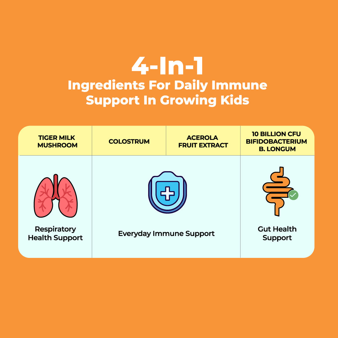 GKB Tiger Kids 2g X 30s | For Children's Immune & Growth GKB