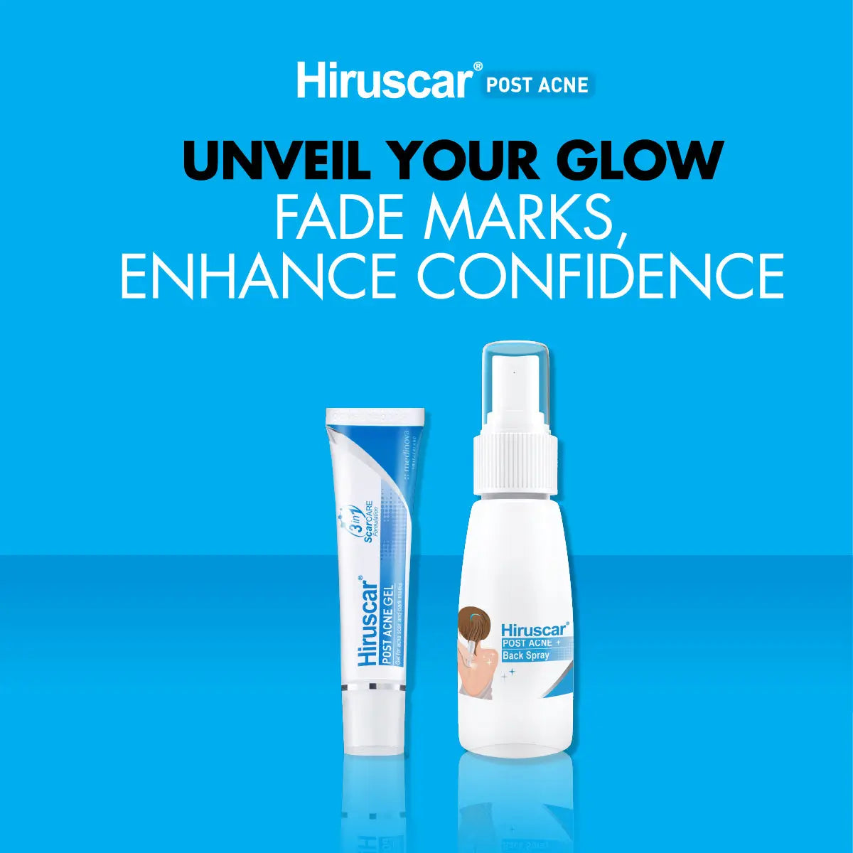 Hiruscar 3 In1 Post Acne 10g | Improve and Smoothen Acne Scars Hiruscar