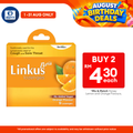 Linkus Nova Orange Lozenges 9s | Relief Cough & Sore Throat
