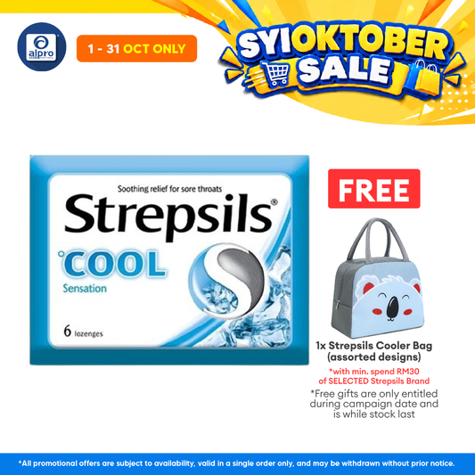 Strepsils Cool 6s | Soothing Effective Relief for Throat
