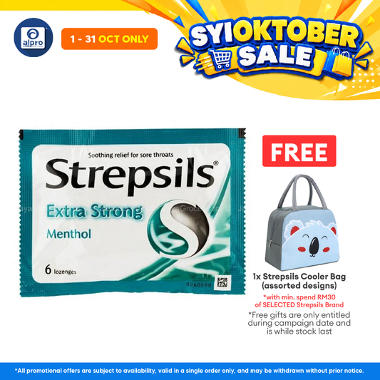 Strepsils Extra Strong 6s | Soothing Effective Relief for Throat