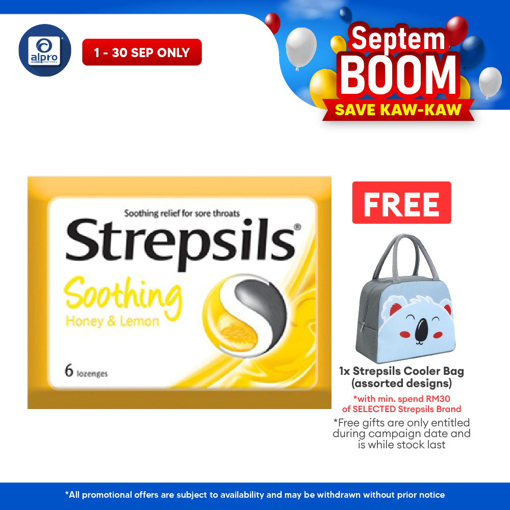 Strepsils Honey Lemon 6s