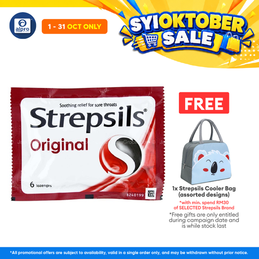 Strepsils Original 6s | Soothing Effective Relief for Throat