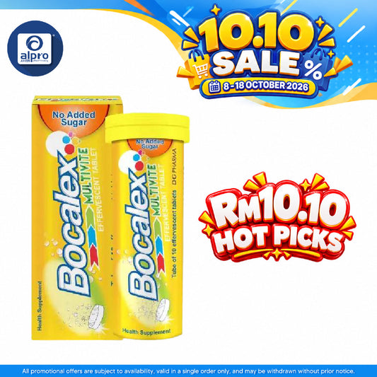 Bocalex MultiVite 10S | Multivitamin Soluble for Family