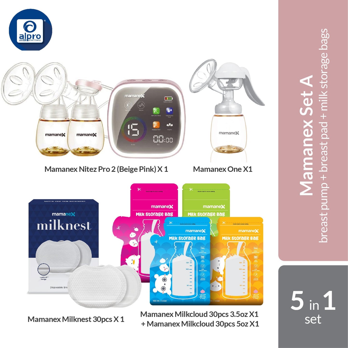 MAMANEX SET A Mamanex