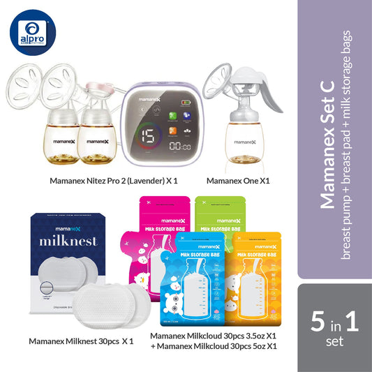 Mamanex Set C - LAVENDER Mamanex