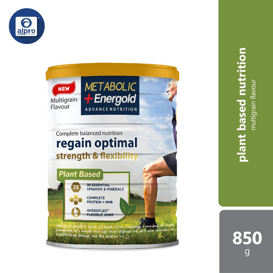 Metabolic + Energold Plant Based 850g | For Muscle Strength & Joint Flexibility Metabolic