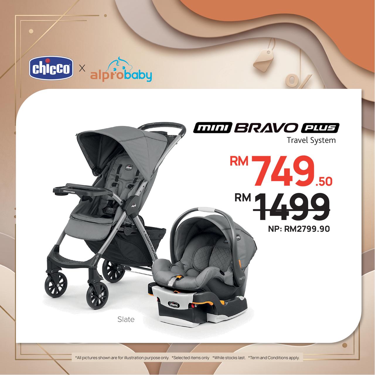 Chicco Mini Bravo Plus Travel System Chicco