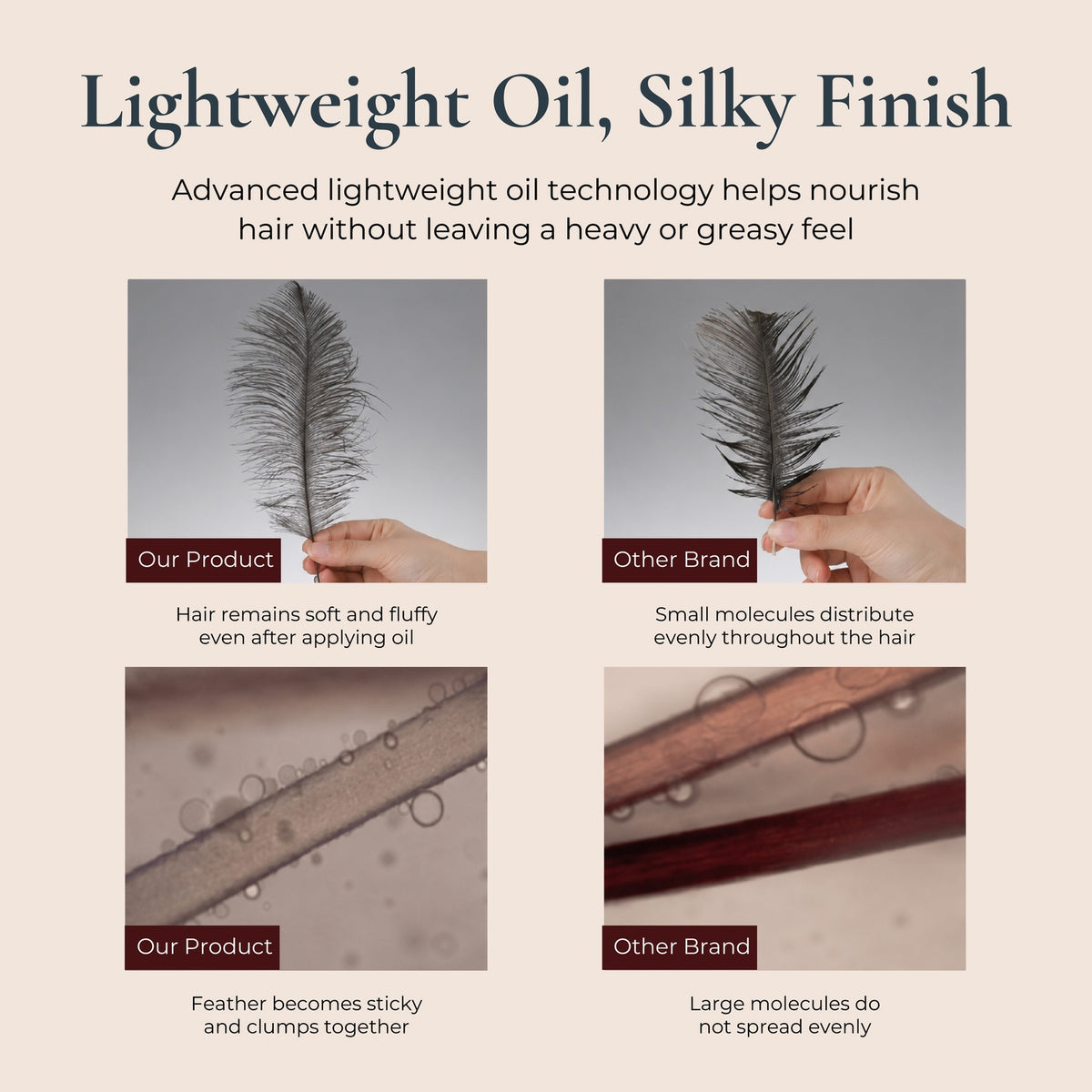 Off & Relax Soft & Shine Hair Oil 50ml | Repairing Damaged Cuticles
