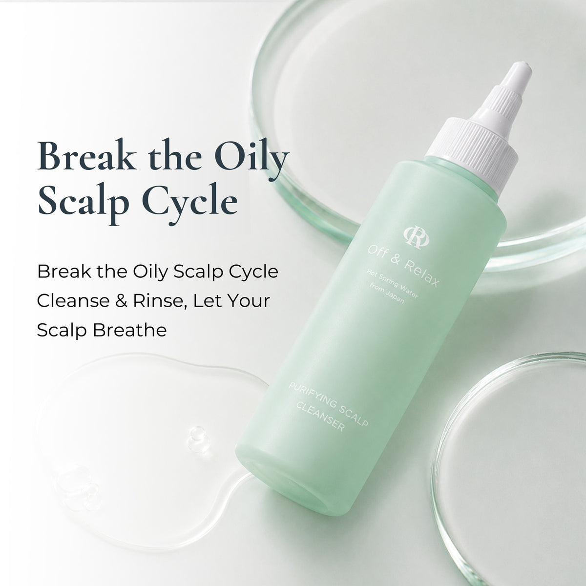 Off & Relax Spa Purifying Scalp Cleanser 150ml | Gently Cleanses and Purifies Scalp