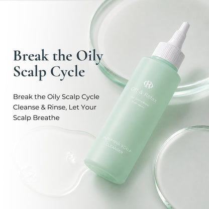 Off & Relax Spa Purifying Scalp Cleanser 150ml | Gently Cleanses and Purifies Scalp