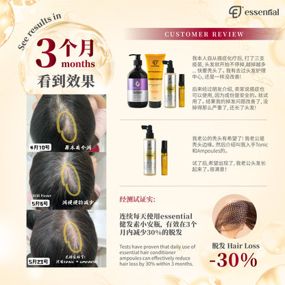 Essential Hair Care Activ Ampoule (5x5ml / 12x5ml) | Strengthen Hair Root