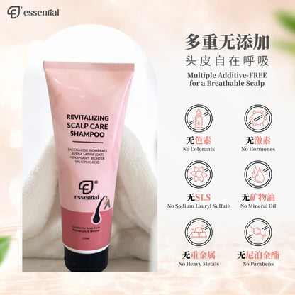 Essential Revitalising Scalp Shampoo 250ml | For Itching, Hair loss, Scalp Acne, Dandruff, Dryness