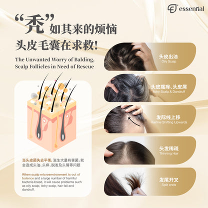 Essential Hair Care Energize Hair Tonic 50ml I Promote Hair Growth