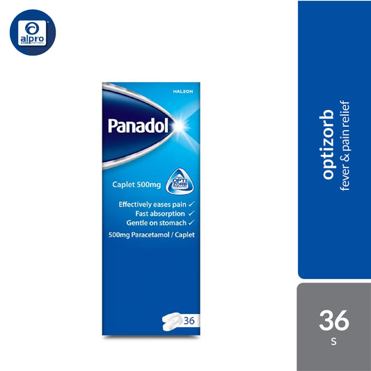 Panadol Optizorb Advance Caplet 500mg 3x12s Panadol