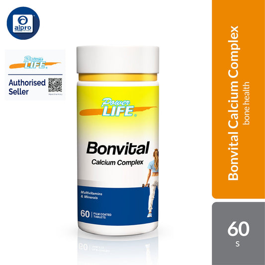 Powerlife Bonvital Essential Forte 60s | Strong & Healthy Bones Powerlife