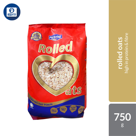 Pristine Rolled Oats 750g | High Dietary Fibre & Protein