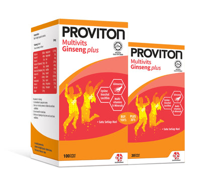 Proviton Multivitamins 100s + 30s | Multivitamins with Panax Ginseng Extract