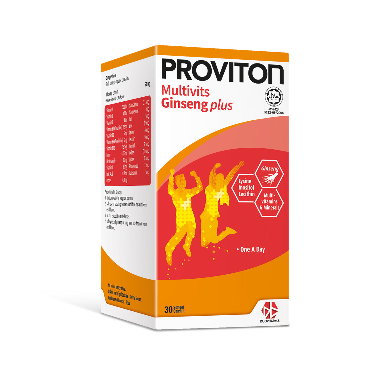 Proviton Multivitamins 30s | Daily Multivitamin & Ginseng Supplement
