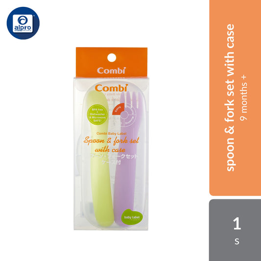 Combi Spoon N Fork Set With Case
