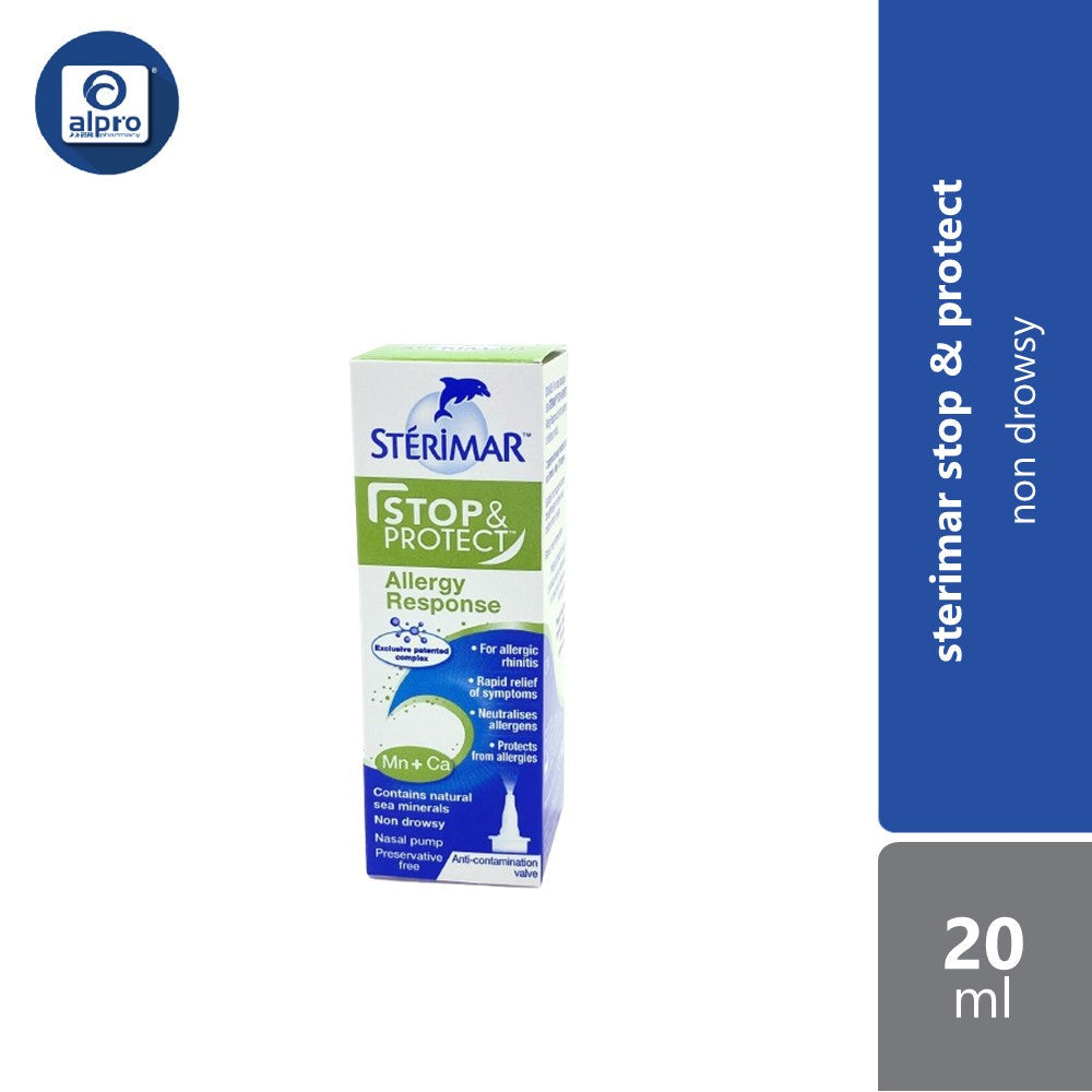 Sterimar Stop & Protect 20ml | Allergy Response Sterimar