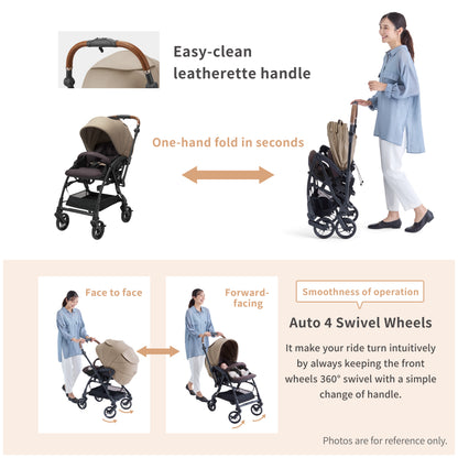 Combi Sugocal S Baby Stroller | Auto Slide Seat