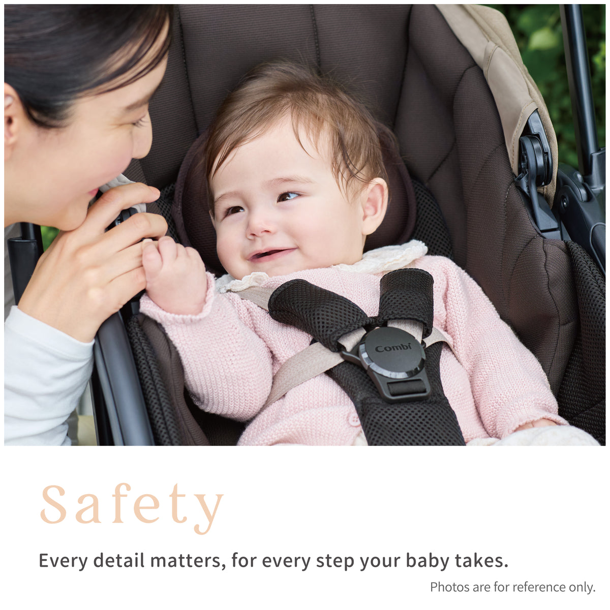 Combi Sugocal S Baby Stroller | Auto Slide Seat