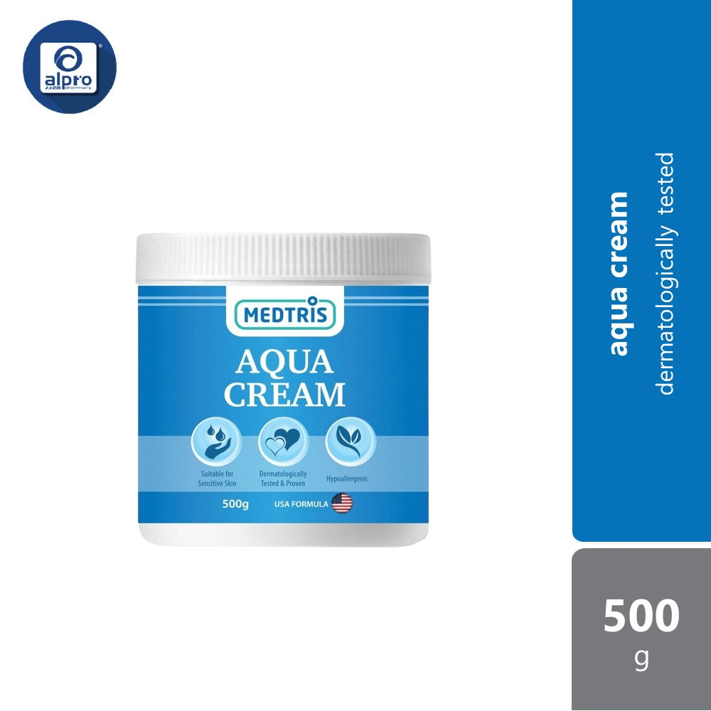 Medtris Aqua Cream 500gm | For Dry Skin Medtris