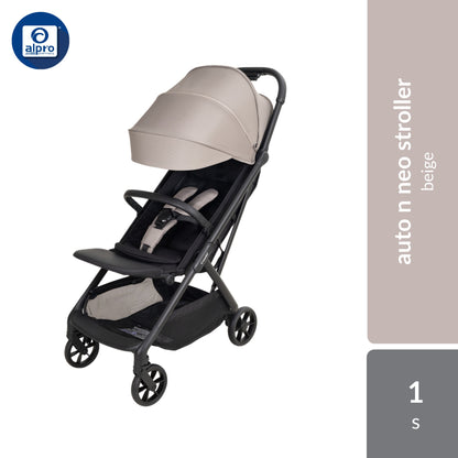 Combi Auto N Neo Baby Stroller | Cabin Size | Auto Fold | Lightweight 6.7kg