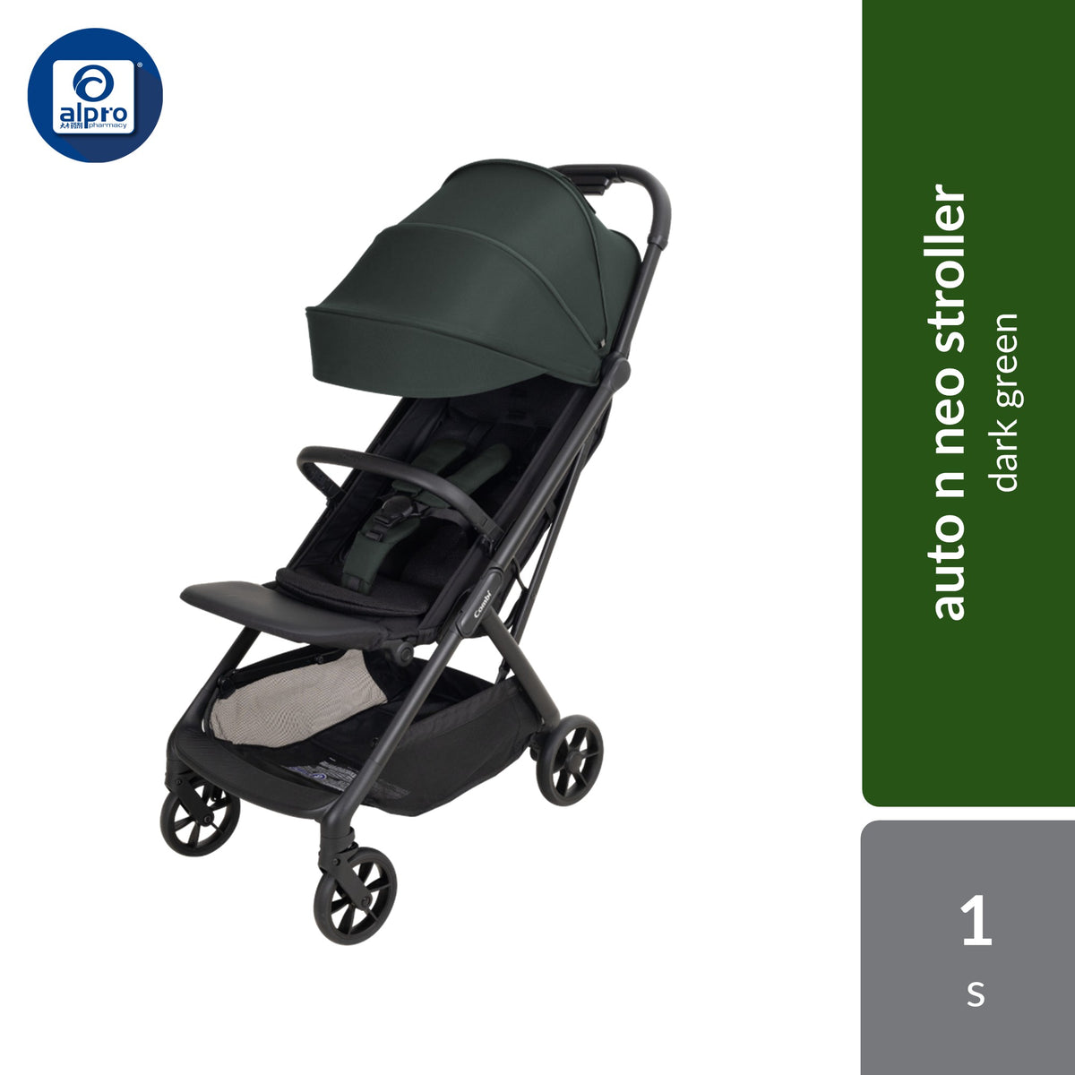 Combi Auto N Neo Baby Stroller | Cabin Size | Auto Fold | Lightweight 6.7kg