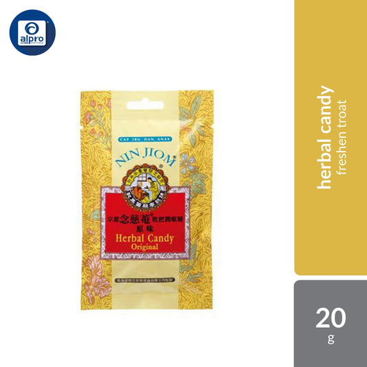 Nin Jiom Herbal Candy Original 20g x 24s Nin Jiom
