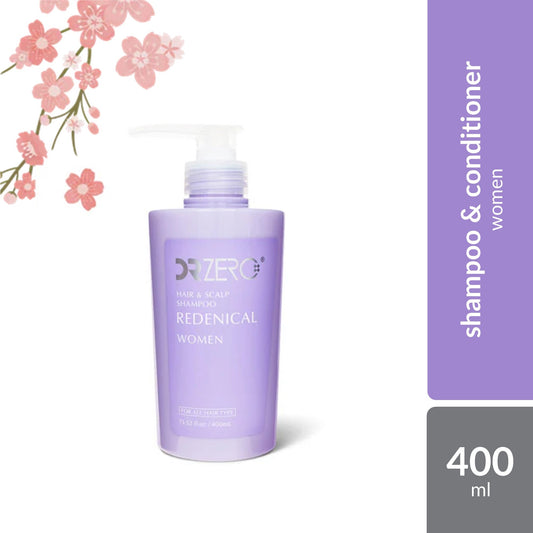 Dr Zero Redenical Hair & Scalp Shampoo & Conditioner Women 400mlx2 Dr Zero, Sugi