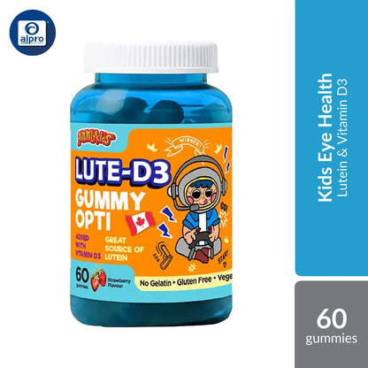 Gummykids Lute-D3 Gummy Opti 60s | Strengthens Immune System Gummykids
