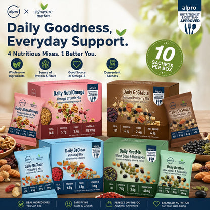 [Group Buy Delivery Starts: [18/8/2026] Signature Market Daily Mix Series (Variety Flavours) 25g X 10s Group Buy