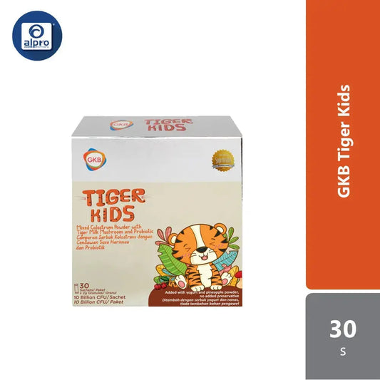 GKB Tiger Kids 2g X 30s | For Children's Immune & Growth GKB