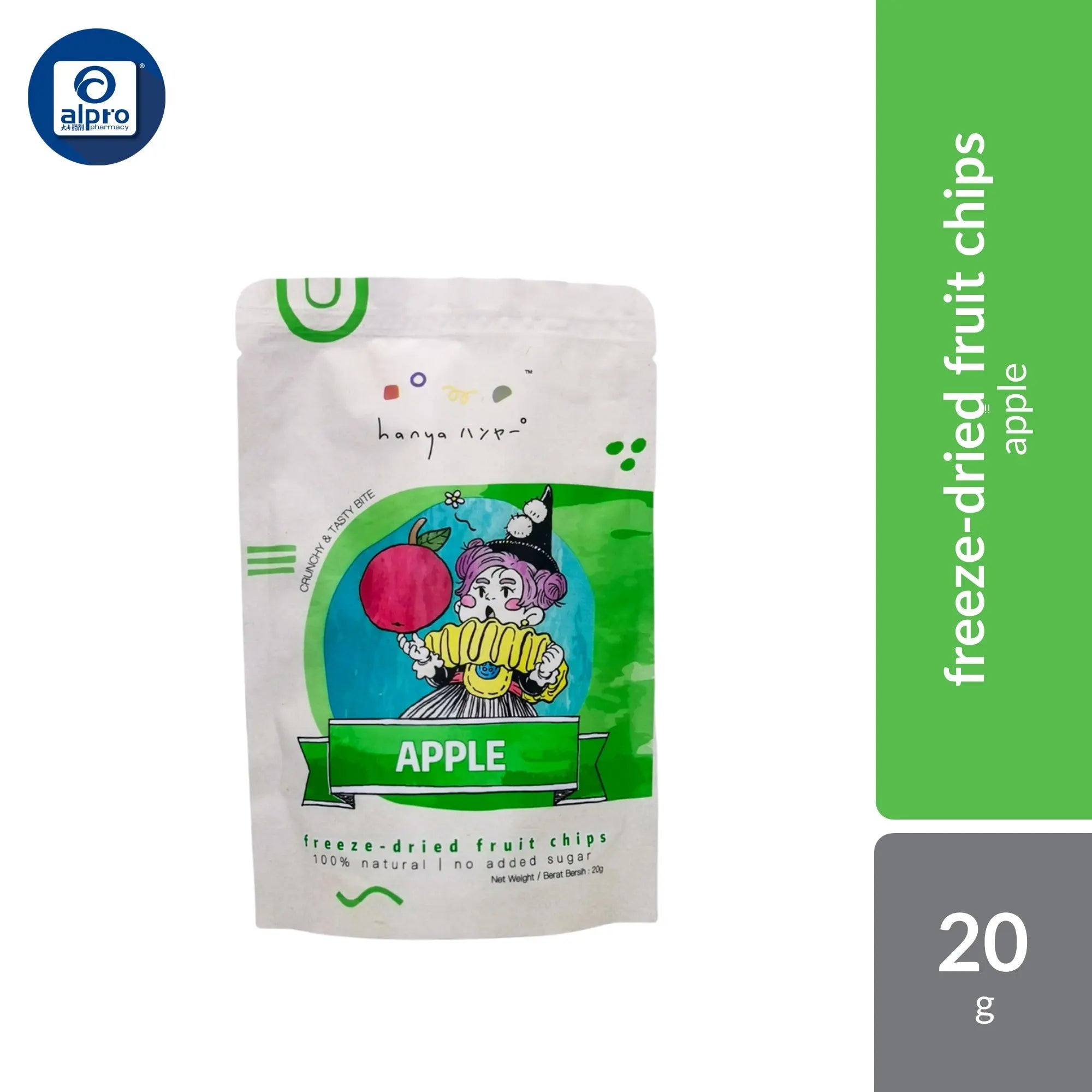 Hanya Freeze-Dried 20g (Strawberry/Banana/ Dragonfruit/Apple) Hanya