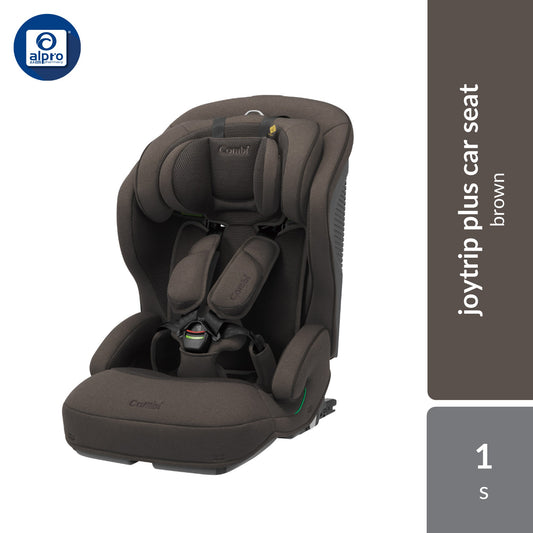 Combi JoyTrip Plus Car Seat (Brown / Dark Grey) | Toddler to Junior Car Seat