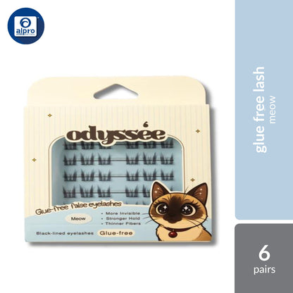 Odyssee Glue Free Lash 6 Pair With 12 Choices Of Patterns Odyssee