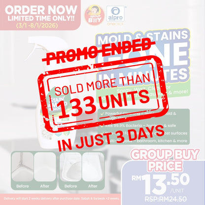 [Group Buy Delivery Starts: 02/02/2026] Stain & Mold Remover 500ml Group Buy