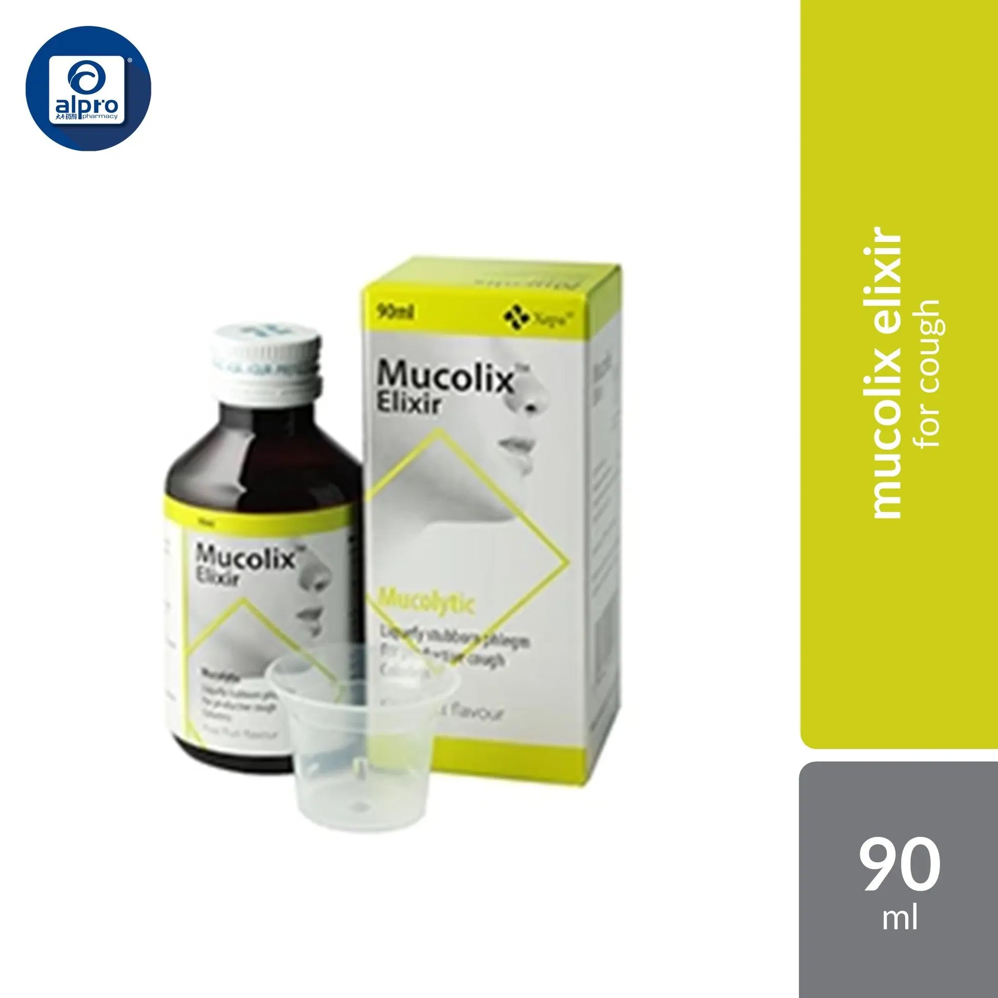 Mucolix Elixir 90ml | For Cough Xepa