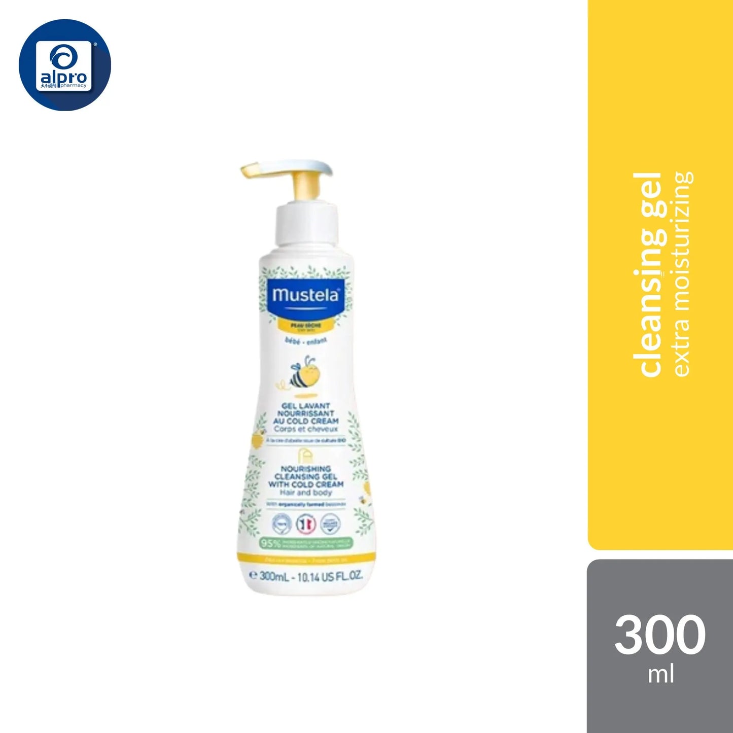 Mustela Nourishing Cleansing Gel With Cold Cream 300ml Mustela