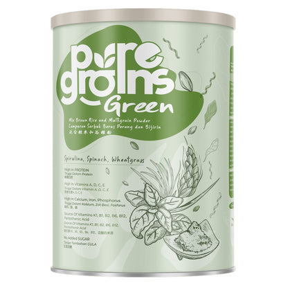 PureGrains Green 800g | Helps Lowers Blood Pressure & Sugar PureGrains