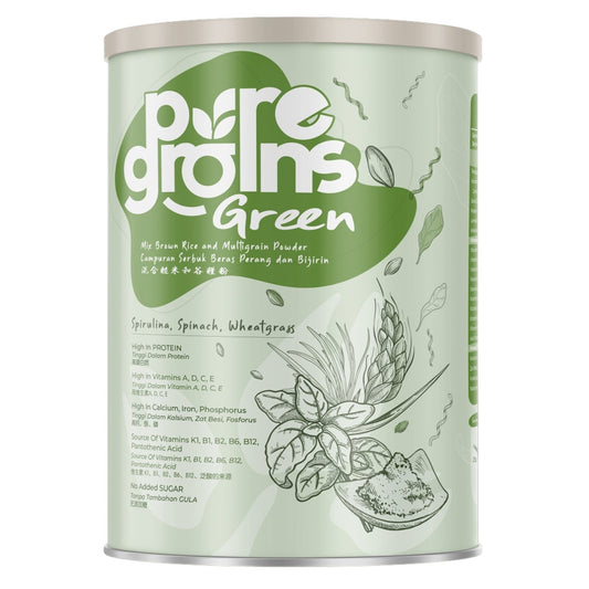 PureGrains Green 800g | Helps Lowers Blood Pressure & Sugar PureGrains