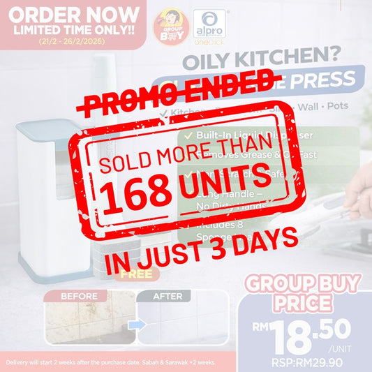[Group Buy Delivery Starts: 23/3/2026] 2-In-1 Pot Cleaning Brush Group Buy