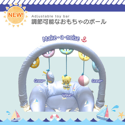 Combi Parenting Station Joy Manual Baby Swing ( Blue Sea )
