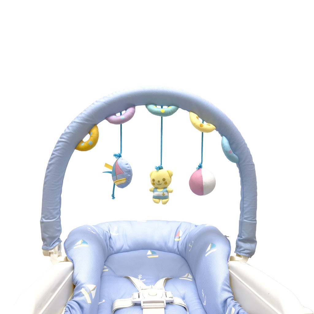 Combi Parenting Station Joy Manual Baby Swing ( Blue Sea )