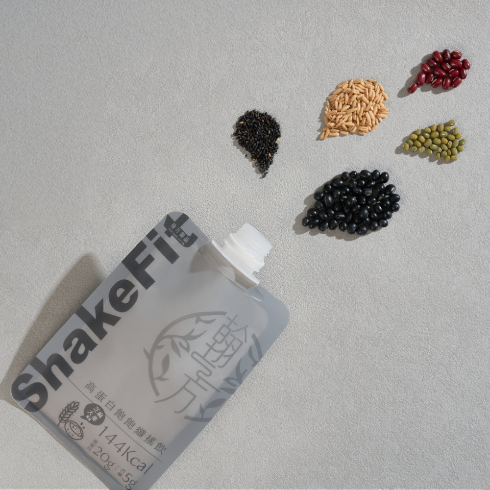 ShakeFit High Protein Fiber Shake (Sesame & Barley / Chestnut & Red Bean / Lei Cha & Brown Rice) | Well-Balanced Nutrition HAN FANG YU PIN