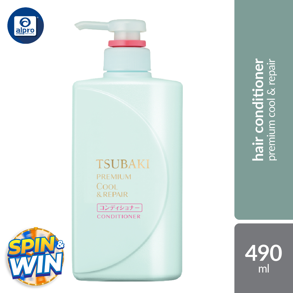 Tsubaki Premium Cool & Repair Conditioner 490ml [Exp Date: 2026-12-14]