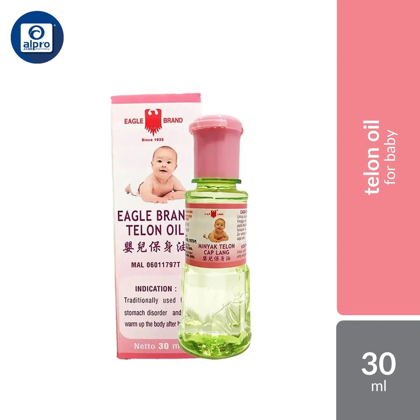 Cap Lang Minyak Telon 30ml Cap Lang